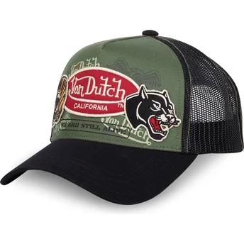 Cap išlenkta green snapback Von Dutch