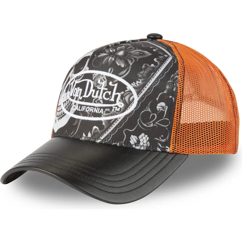 czapka-trucker-czarna-i-pomaranczowa-subl01-von-dutch
