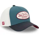 kepure-islenkta-melyna-snapback-terry06-von-dutch