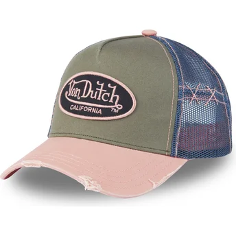 Kepurė išlenkta vilkikas įvairiaspalvis snapback , USED 03 Von Dutch