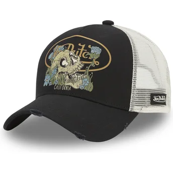 Καπέλο trucker μαύρο και άσπρο VEGE της Von Dutch