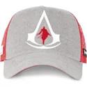 czapka-truckerka-szaro-czerwona-asc2-b-assassins-creed-od-capslab