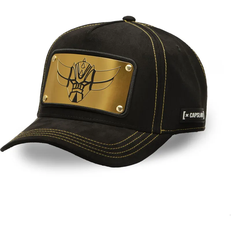 kepure-islenkta-juoda-snapback-gol5-gre-grendizeris-robot-grendizer-capslab