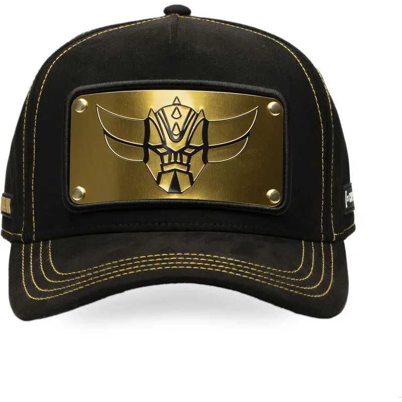 kepure-islenkta-juoda-snapback-gol5-gre-grendizeris-robot-grendizer-capslab