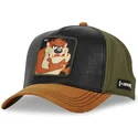 czapka-z-zakrzywionym-daszkiem-czarno-zielono-brazowa-snapback-diabel-tasmanski-loo10-taz-looney-tunes-od-capslab