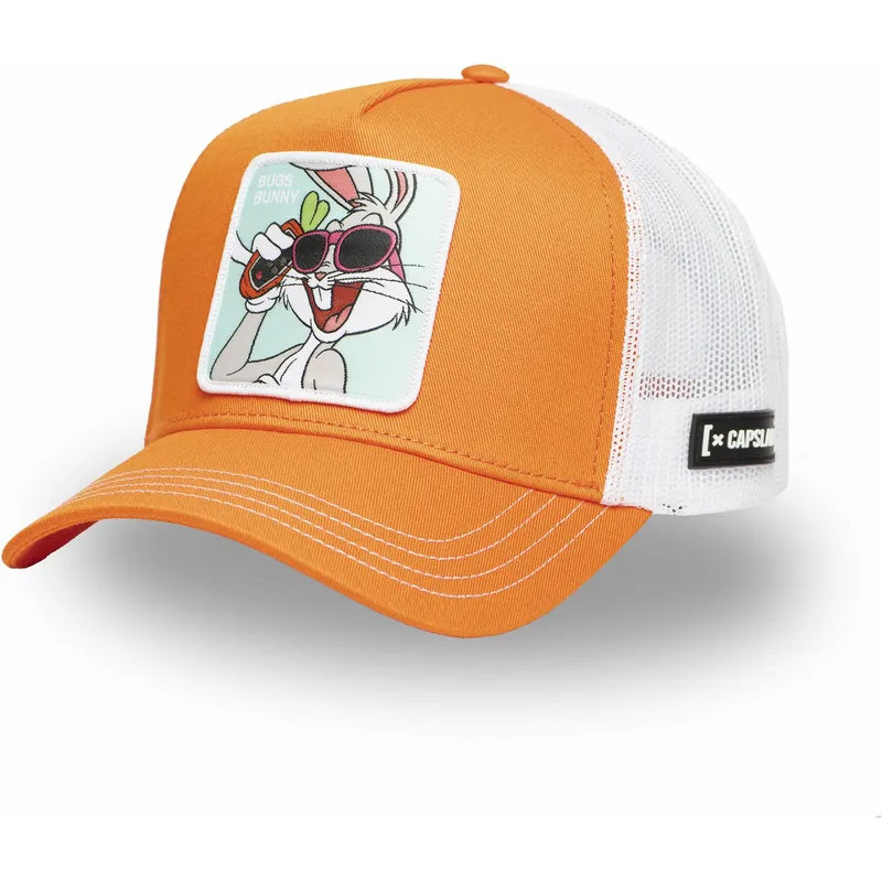 kepure-islenkta-oranzine-snapback-loo11-bug2-kiskis-bagsis-looney-tunes-capslab