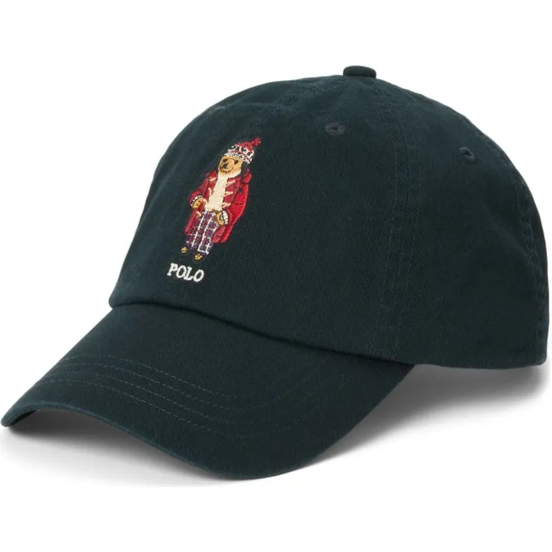 kepure-islenkta-juoda-reguliuojamas-classic-sport-bear-polo-ralph-lauren