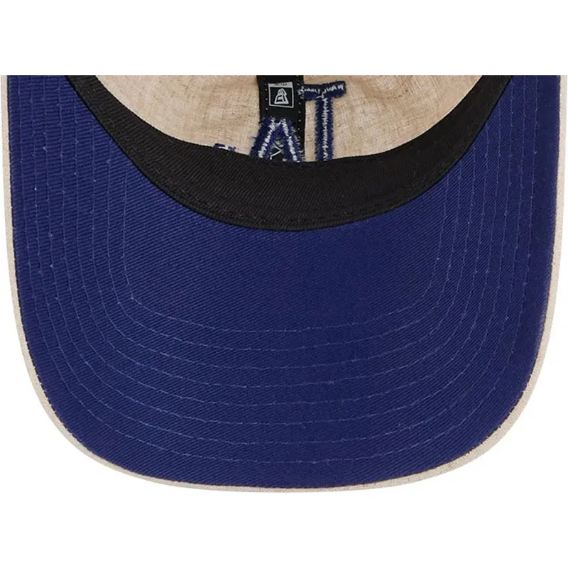 kepure-islenkta-smelio-reguliuojamas-9twenty-linen-spring-training-fan-pack-2025-los-angeles-dodgers-mlb-new-era