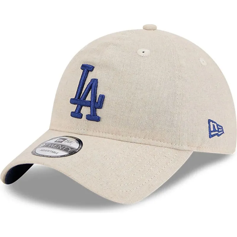 kepure-islenkta-smelio-reguliuojamas-9twenty-linen-spring-training-fan-pack-2025-los-angeles-dodgers-mlb-new-era