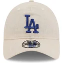kepure-islenkta-smelio-reguliuojamas-9twenty-linen-spring-training-fan-pack-2025-los-angeles-dodgers-mlb-new-era
