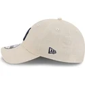 bezowa-regulowana-czapka-z-zakrzywionym-daszkiem-z-granatowym-logo-9twenty-linen-spring-training-fan-pack-2025-new-york-yankees-