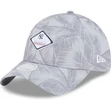 cap-islenkta-gray-adjustable-strap-9twenty-leaf-open-back-spring-training-fan-pack-2025-new-york-yankees-mlb-new-era