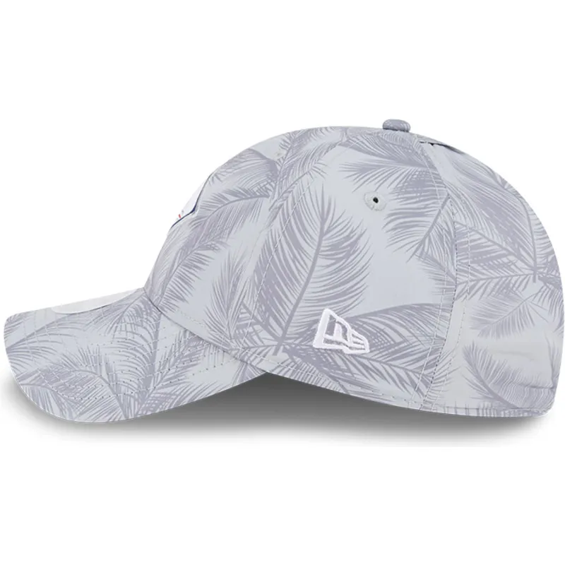 cap-islenkta-gray-adjustable-strap-9twenty-leaf-open-back-spring-training-fan-pack-2025-new-york-yankees-mlb-new-era