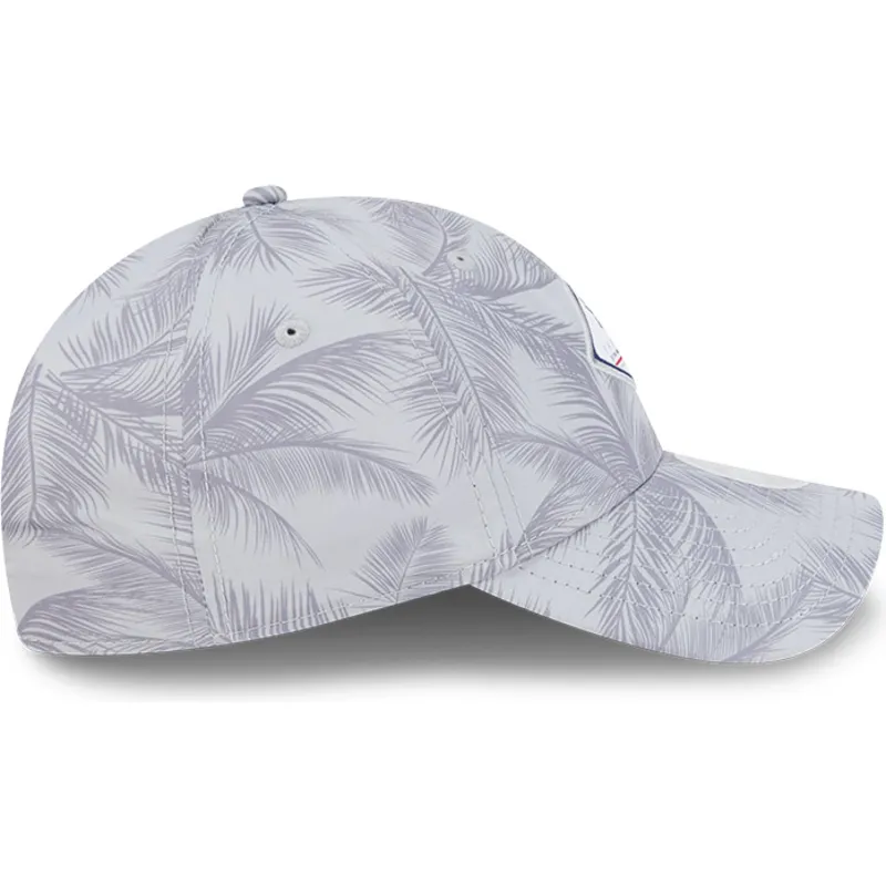 kepure-islenkta-pilka-reguliuojama-juostele-9twenty-leaf-open-back-spring-training-fan-pack-2025-new-york-yankees-mlb-new-era