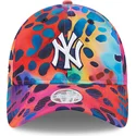 kepure-islenkta-ivairiaspalvis-reguliuojamas-9twenty-spots-spring-training-fan-pack-2025-new-york-yankees-mlb-new-era