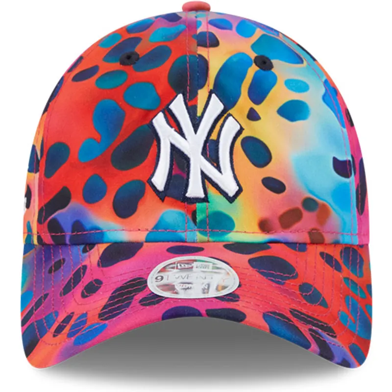 regulowana-wielokolorowa-czapka-z-zakrzywionym-daszkiem-dla-kobiet-9twenty-spots-spring-training-fan-pack-2025-new-york-yankees-