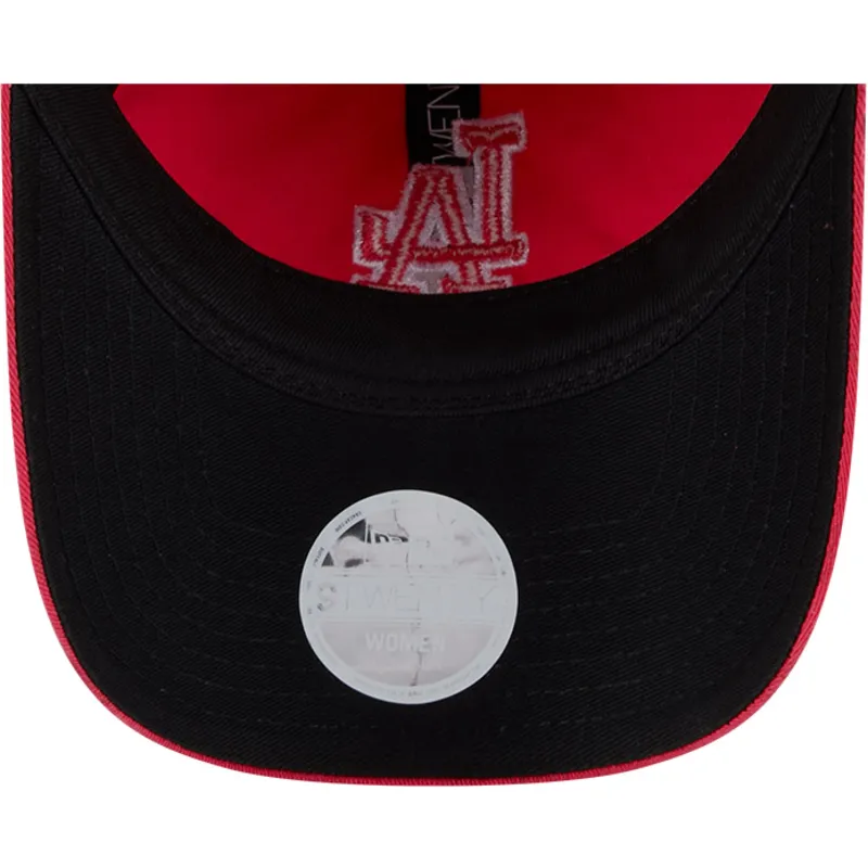 cap-islenkta-pink-adjustable-strap-9twenty-pattern-spring-training-fan-pack-2025-los-angeles-dodgers-mlb-new-era