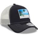 kepure-islenkta-tamsiai-melyna-snapback-9forty-a-frame-patch-spring-training-fan-pack-2025-new-york-yankees-mlb-new-era
