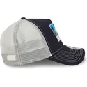 kepure-islenkta-tamsiai-melyna-snapback-9forty-a-frame-patch-spring-training-fan-pack-2025-new-york-yankees-mlb-new-era