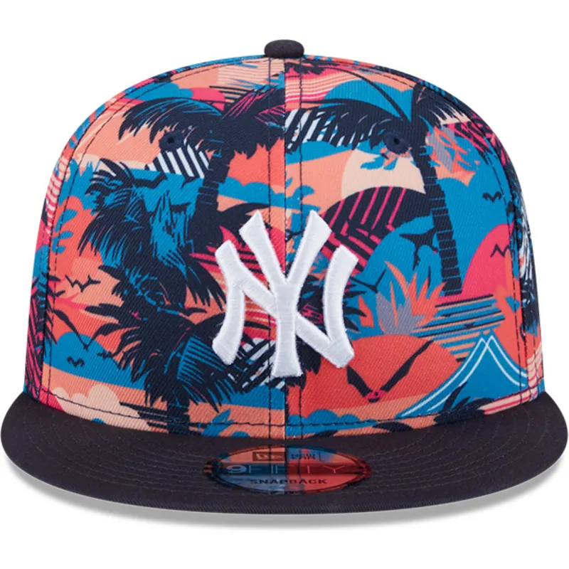 kepure-plokscia-ivairiaspalvis-snapback-9fifty-printed-spring-training-fan-pack-2025-new-york-yankees-mlb-new-era