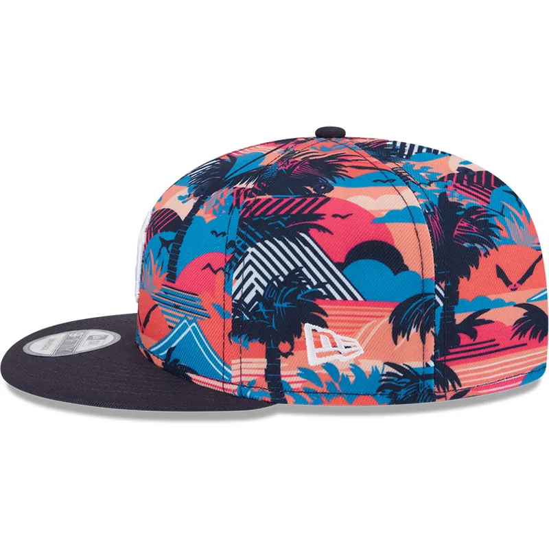 kepure-plokscia-ivairiaspalvis-snapback-9fifty-printed-spring-training-fan-pack-2025-new-york-yankees-mlb-new-era