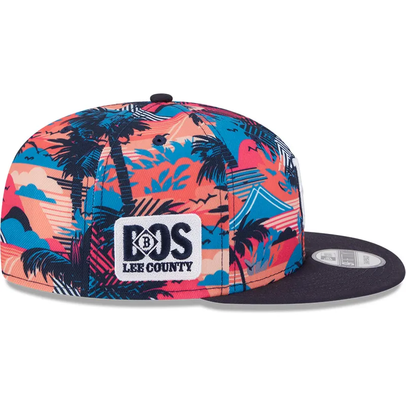 kepure-plokscia-ivairiaspalvis-snapback-9fifty-printed-spring-training-fan-pack-2025-boston-red-sox-mlb-new-era