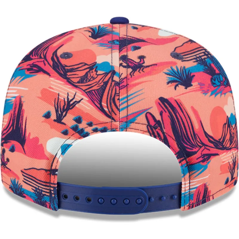 wielokolorowa-plaska-czapka-snapback-9fifty-printed-spring-training-fan-pack-2025-los-angeles-dodgers-mlb-new-era