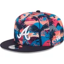 kepure-plokscia-ivairiaspalvis-snapback-9fifty-printed-spring-training-fan-pack-2025-atlanta-braves-mlb-new-era
