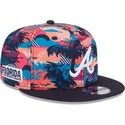 kepure-plokscia-ivairiaspalvis-snapback-9fifty-printed-spring-training-fan-pack-2025-atlanta-braves-mlb-new-era