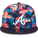 kepure-plokscia-ivairiaspalvis-snapback-9fifty-printed-spring-training-fan-pack-2025-atlanta-braves-mlb-new-era