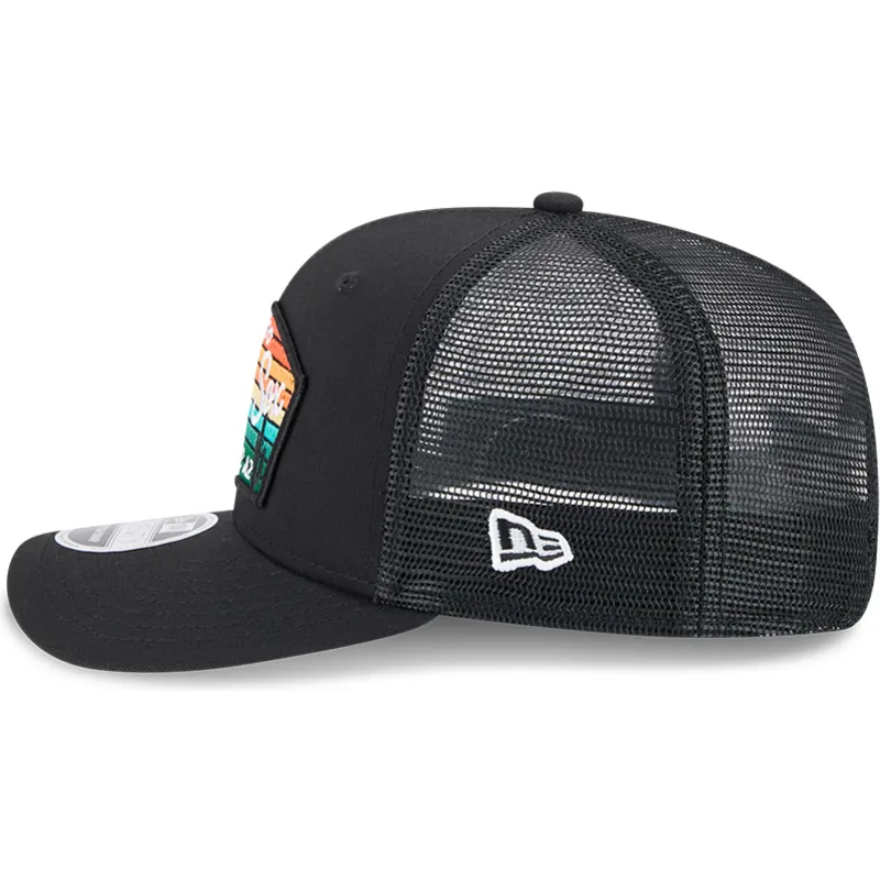 kepure-islenkta-juoda-snapback-9seventy-stretch-snap-mesh-spring-training-fan-pack-2025-chicago-white-sox-mlb-new-era