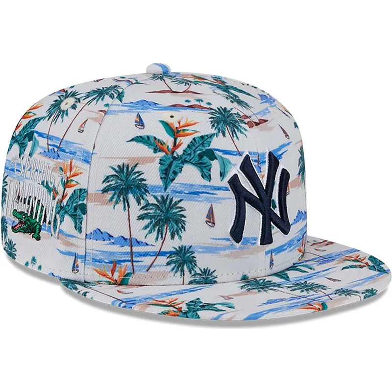biala-plaska-czapka-snapback-9fifty-print-spring-training-fan-pack-2025-new-york-yankees-mlb-new-era