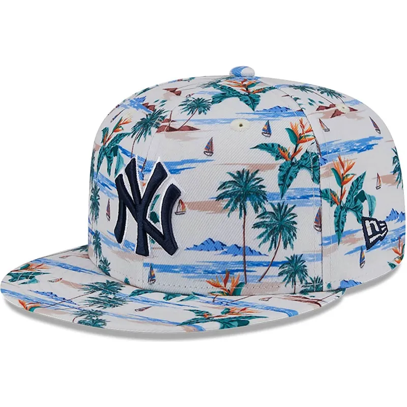 biala-plaska-czapka-snapback-9fifty-print-spring-training-fan-pack-2025-new-york-yankees-mlb-new-era