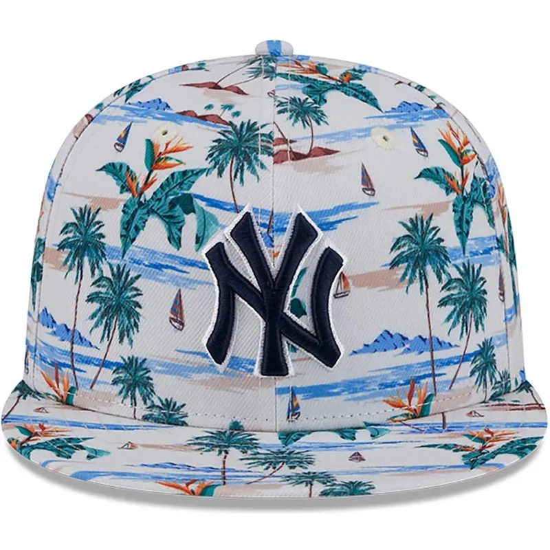 biala-plaska-czapka-snapback-9fifty-print-spring-training-fan-pack-2025-new-york-yankees-mlb-new-era