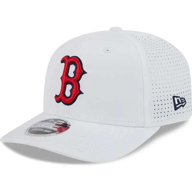 kepure-islenkta-balta-snapback-9seventy-perf-spring-training-fan-pack-2025-boston-red-sox-mlb-new-era