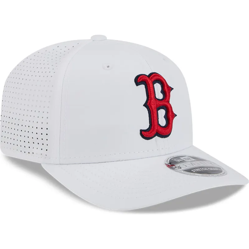 kepure-islenkta-balta-snapback-9seventy-perf-spring-training-fan-pack-2025-boston-red-sox-mlb-new-era