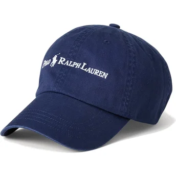 Cap išlenkta navy blue adjustable strap Polo Ralph Lauren