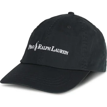 Cap išlenkta black adjustable strap Polo Ralph Lauren