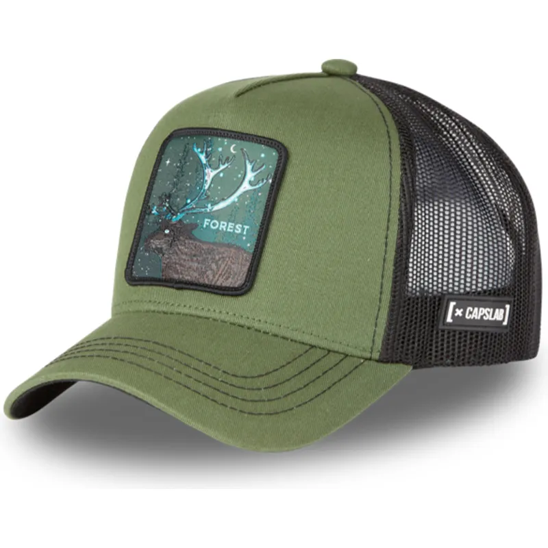cap-islenkta-green-snapback-deer-beasts-capslab