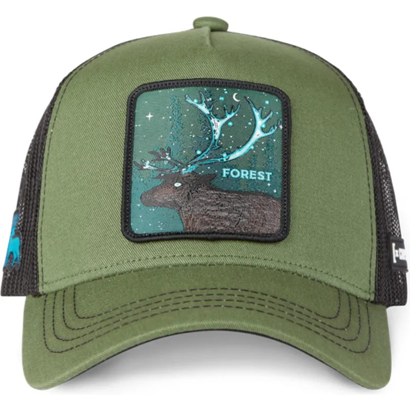 cap-islenkta-green-snapback-deer-beasts-capslab
