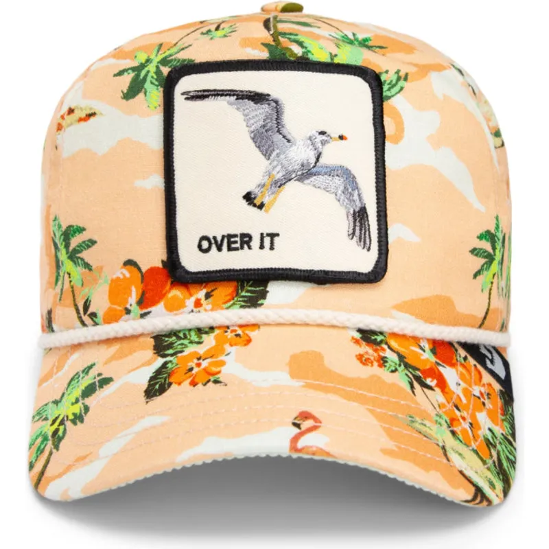 kepure-islenkta-ruda-snapback-over-it-quittin-time-salty-rim-the-farm-goorin-bros