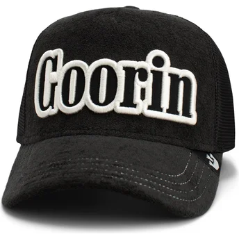Kepurė išlenkta juoda snapback Full Flavor Wordmark French Terry The Farm Goorin Bros.