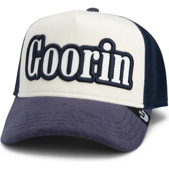 Kepurė išlenkta vilkikas tamsiai mėlyna snapback Flavor Wordmark French Terry The Farm de Goorin Bros.