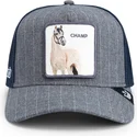 kepure-islenkta-vilkikas-tamsiai-melyna-snapback-caballo-suited-champ-business-professional-the-farm-the-farm-de-goorin-bros
