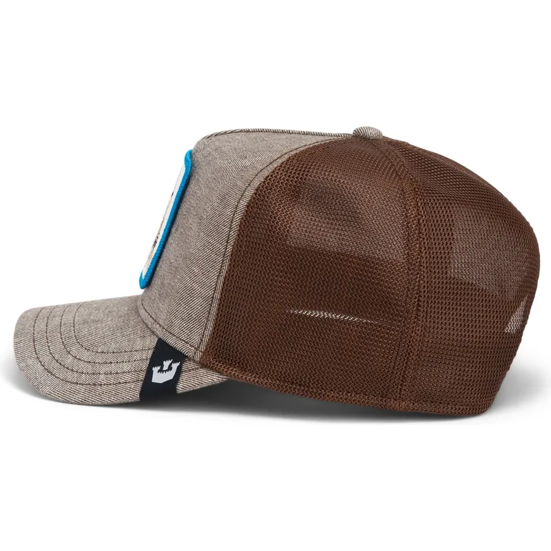 czapka-trucker-brazowa-pies-chihuahua-amigo-suited-friend-business-professional-the-farm-od-goorin-bros