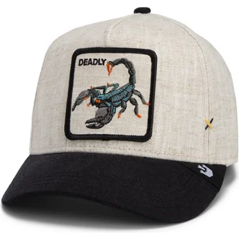 Cap išlenkta beige snapback The Farm de Goorin Bros.