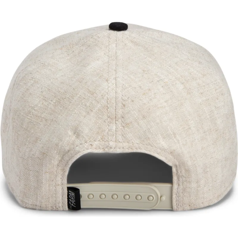 kepure-islenkta-smelio-snapback-escorpion-deadly-lethal-linen-rugged-comfort-the-farm-the-farm-de-goorin-bros