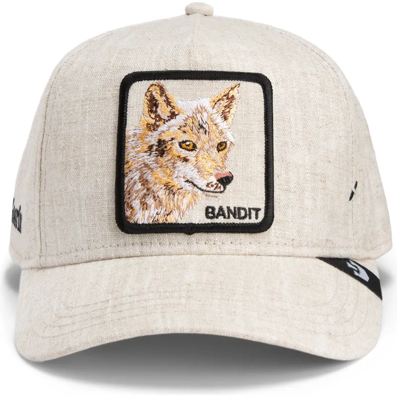 kepure-islenkta-smelio-snapback-bandit-coyote-cloth-rugged-comfort-the-farm-the-farm-de-goorin-bros
