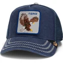 czapka-trucker-granatowa-orzel-fierce-bird-of-prey-core-canvas-the-farm-od-goorin-bros