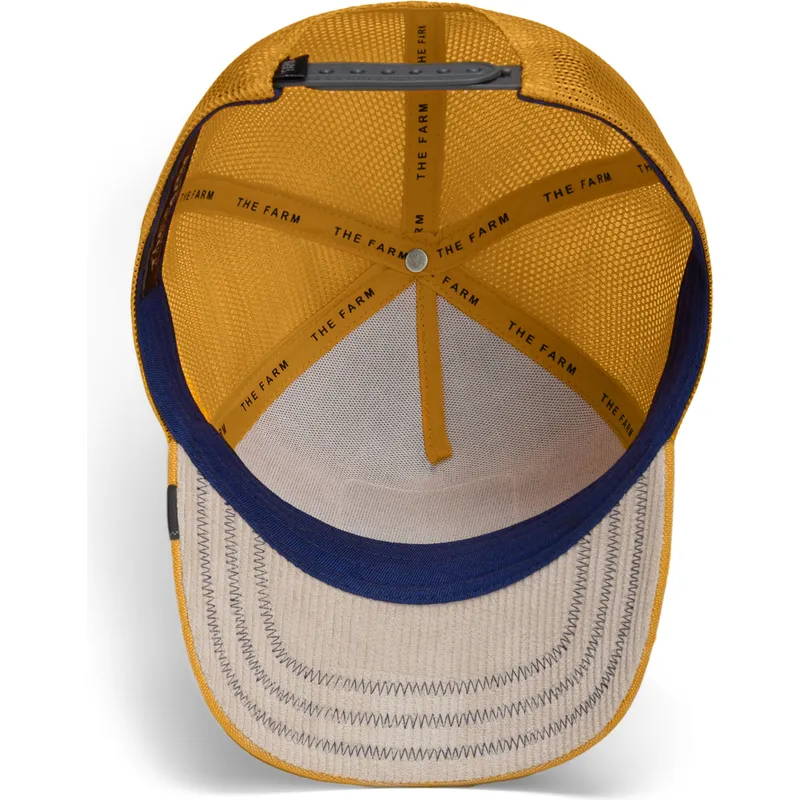 kepure-islenkta-geltona-snapback-lucky-gotta-be-quicker-core-canvas-the-farm-goorin-bros